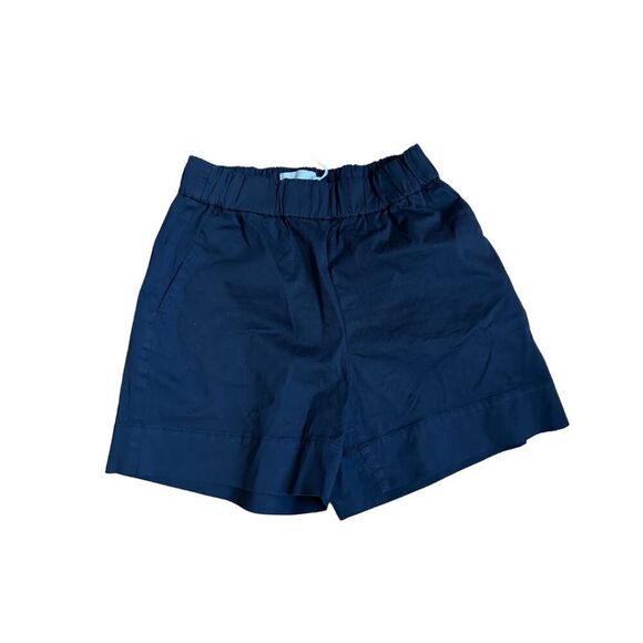 NWT Everlane Womens Black Organic Cotton Elastic Waist Pull-on Easy Short Small - Picture 5 of 9